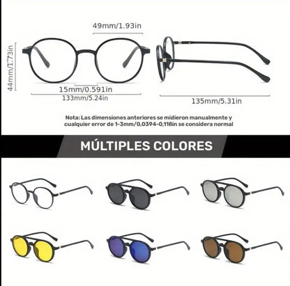 Lentes Clip On 6 en 1 - Pro